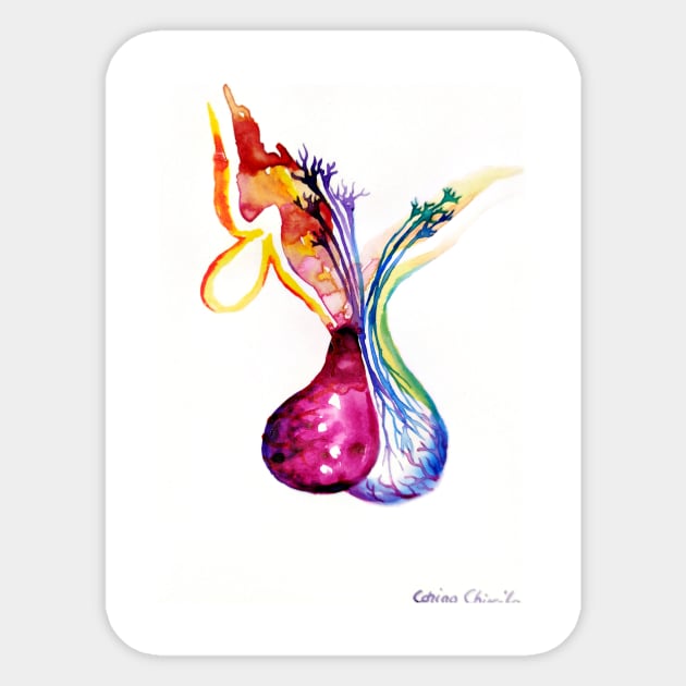 The pituitary gland Sticker by CORinAZONe